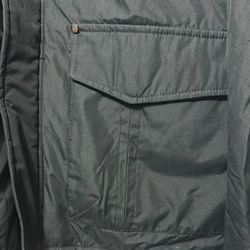 Hawke & Co Black Military Field Jacket
